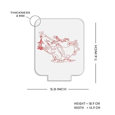 3D Illusion Oggy & The crockroach  Night Lamp with Automatic Color Changing Light  Lamp for Kids Room  Cartoon Night Lamp